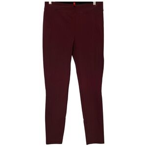 Spanks Burgundy Micro Ribbed Leggings XL
